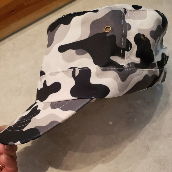 Halloween costume. Soldier black & white camo Worn once for 1 hour. Great shape. - Picture 11 of 12